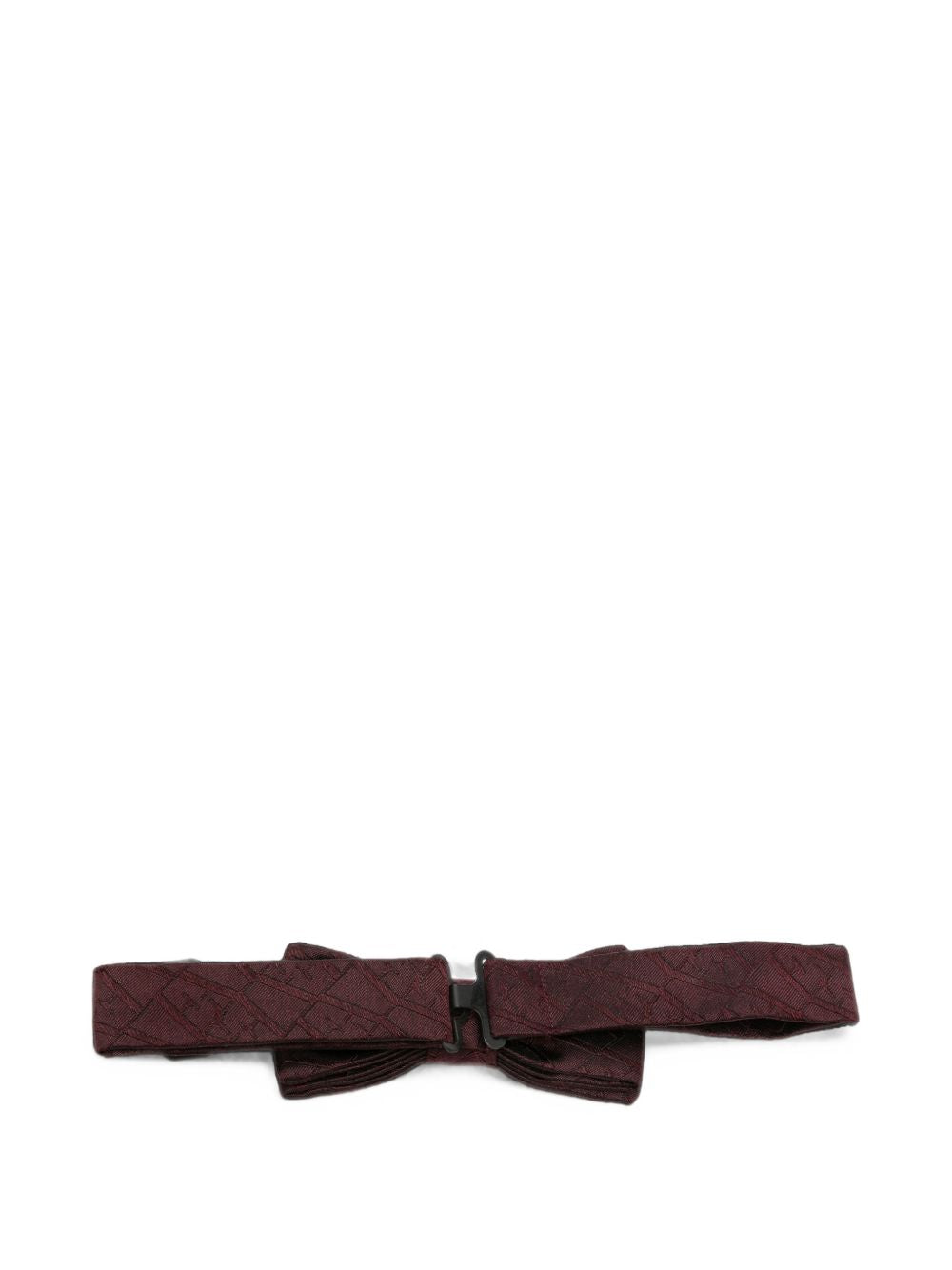Papillon per bambino Emporio Armani Kids bordeaux con effetto jacquard EB000846 AF30924 F6017 EMPORIO ARMANI KIDS