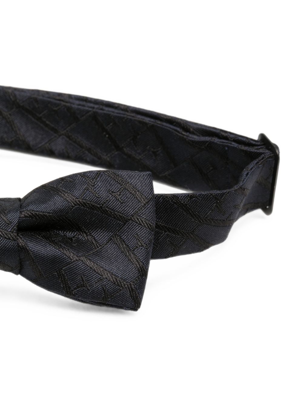 Papillion per bambino Emporio Armani Kids blu navy con logo jacquard EB000846 AF30924 FB058 EMPORIO ARMANI KIDS