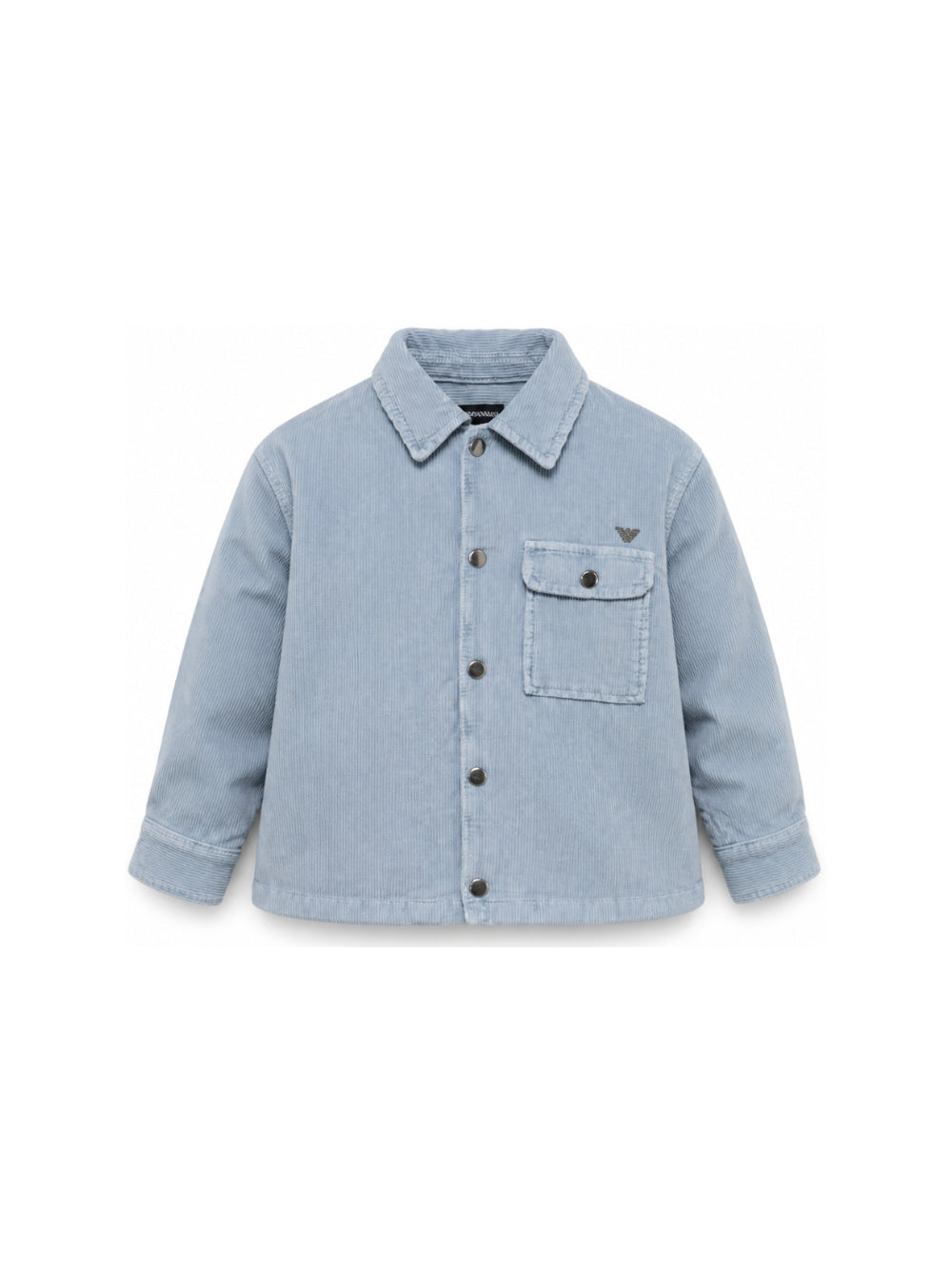 Giacca per bambino Emporio Armani Kids azzurro chiaro con colletto classico EB001428 AF26401 U9366 EMPORIO ARMANI KIDS