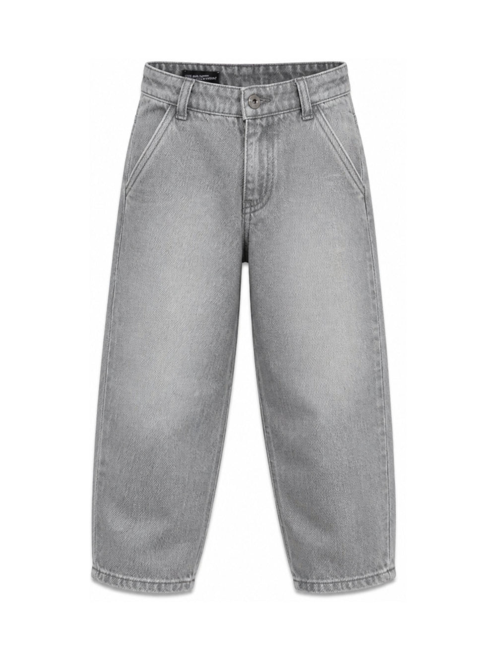 Jeans per bambino Emporio Armani Kids grigio ricamato sul retro EB001492 AF25911 Z8027 EMPORIO ARMANI KIDS