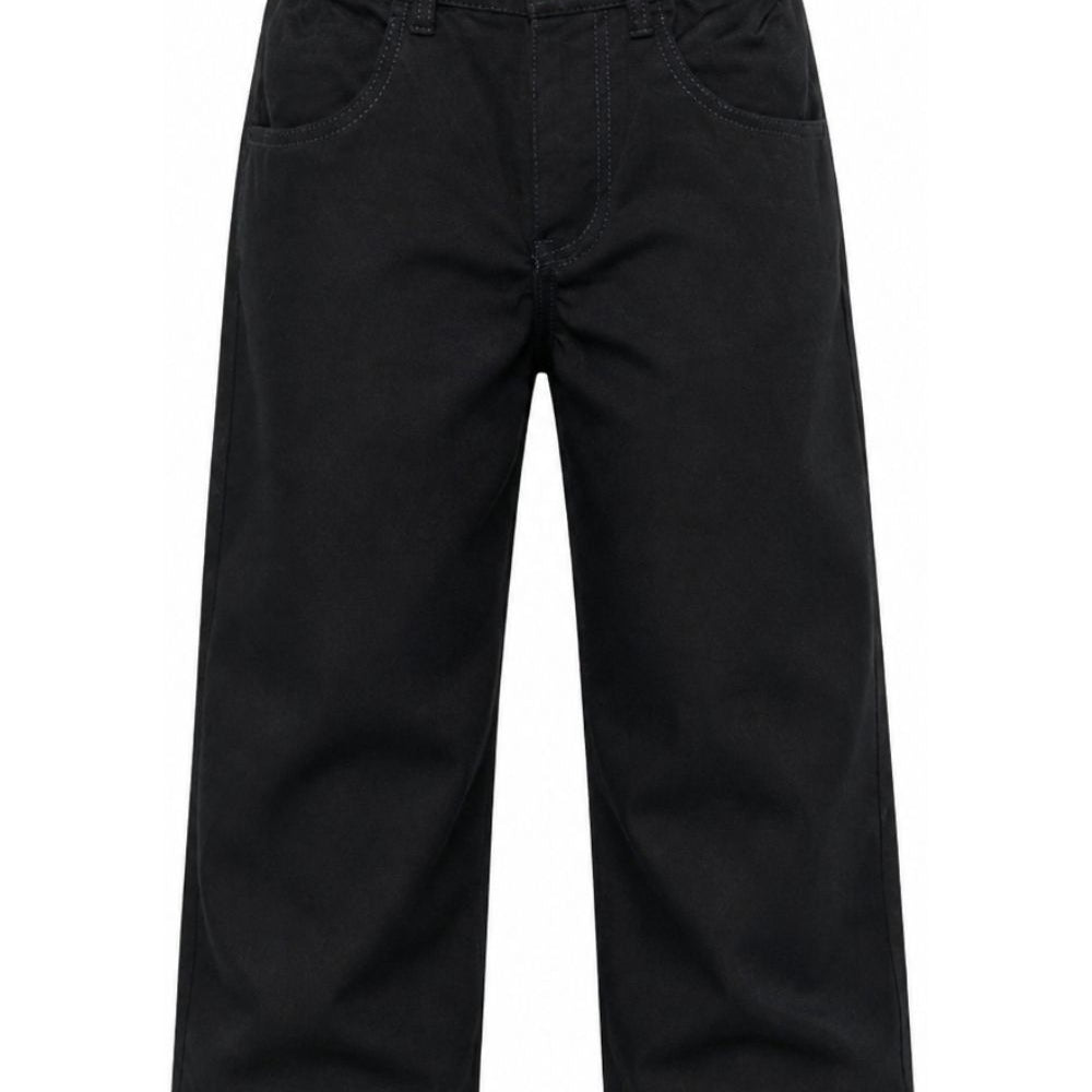 Pantalone per bambino Emporio Armani Kids nero a gamba dritta EB001493 AF25986 UB118 EMPORIO ARMANI KIDS