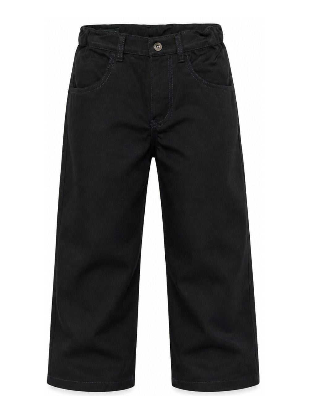 Pantalone per bambino Emporio Armani Kids nero a gamba dritta EB001493 AF25986 UB118 EMPORIO ARMANI KIDS