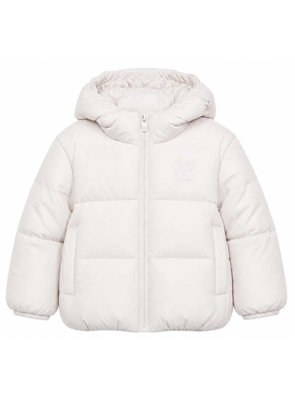 Giubbino per bambino Emporio armani Kids bianco crema con cappuccio EB001513 AF26005 U1009 EMPORIO ARMANI KIDS
