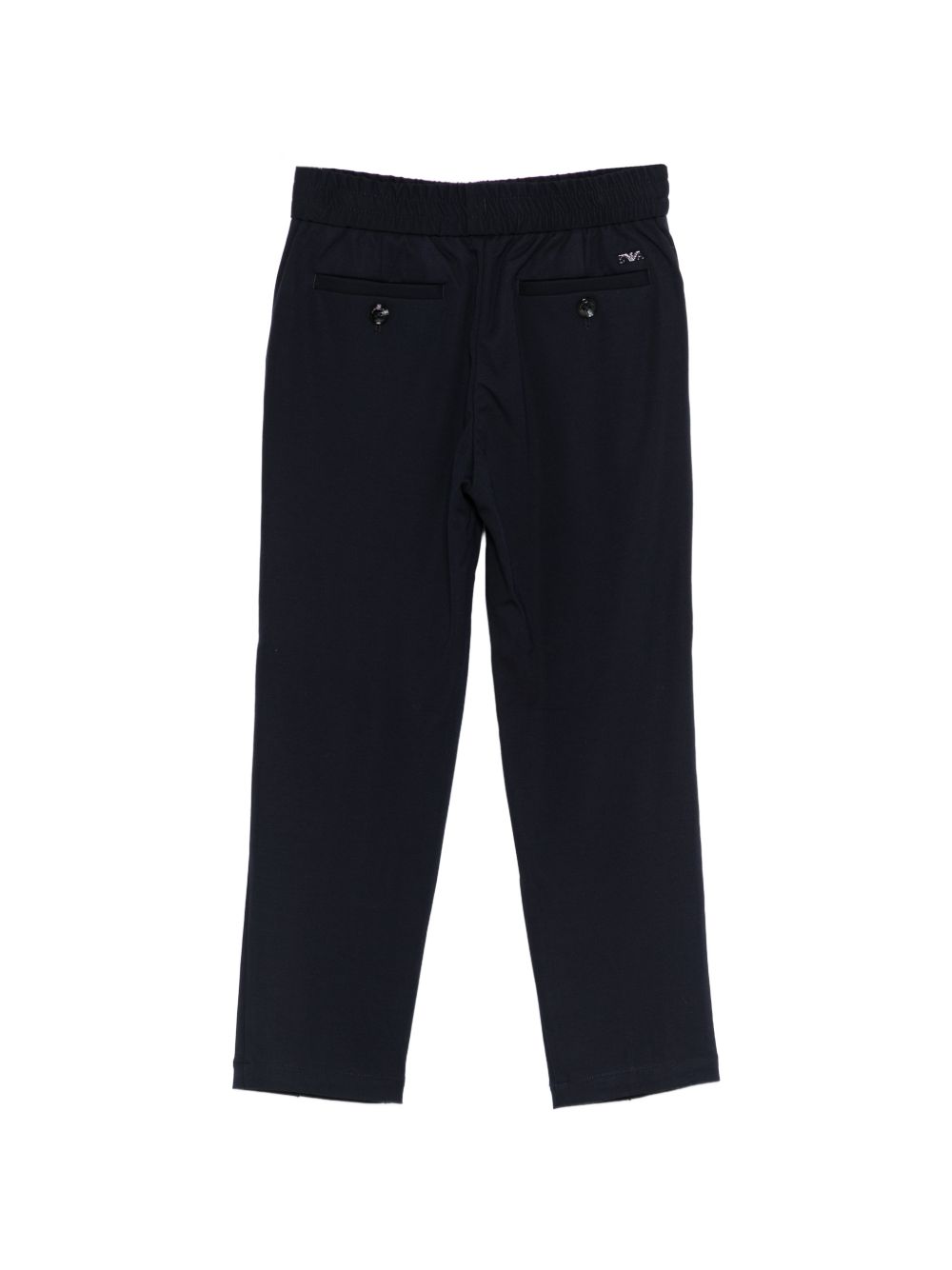 Pantaloni per bambino Emporio Armani Kids blu scuro a gamba dritta EB001564 AF22865 UB118 EMPORIO ARMANI KIDS