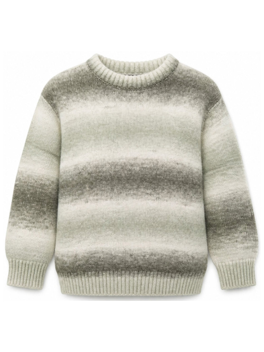 Maglione per bambino Emporio Armani Kids verde con effetto sfumato EB001589 AF27318 F7012 EMPORIO ARMANI KIDS