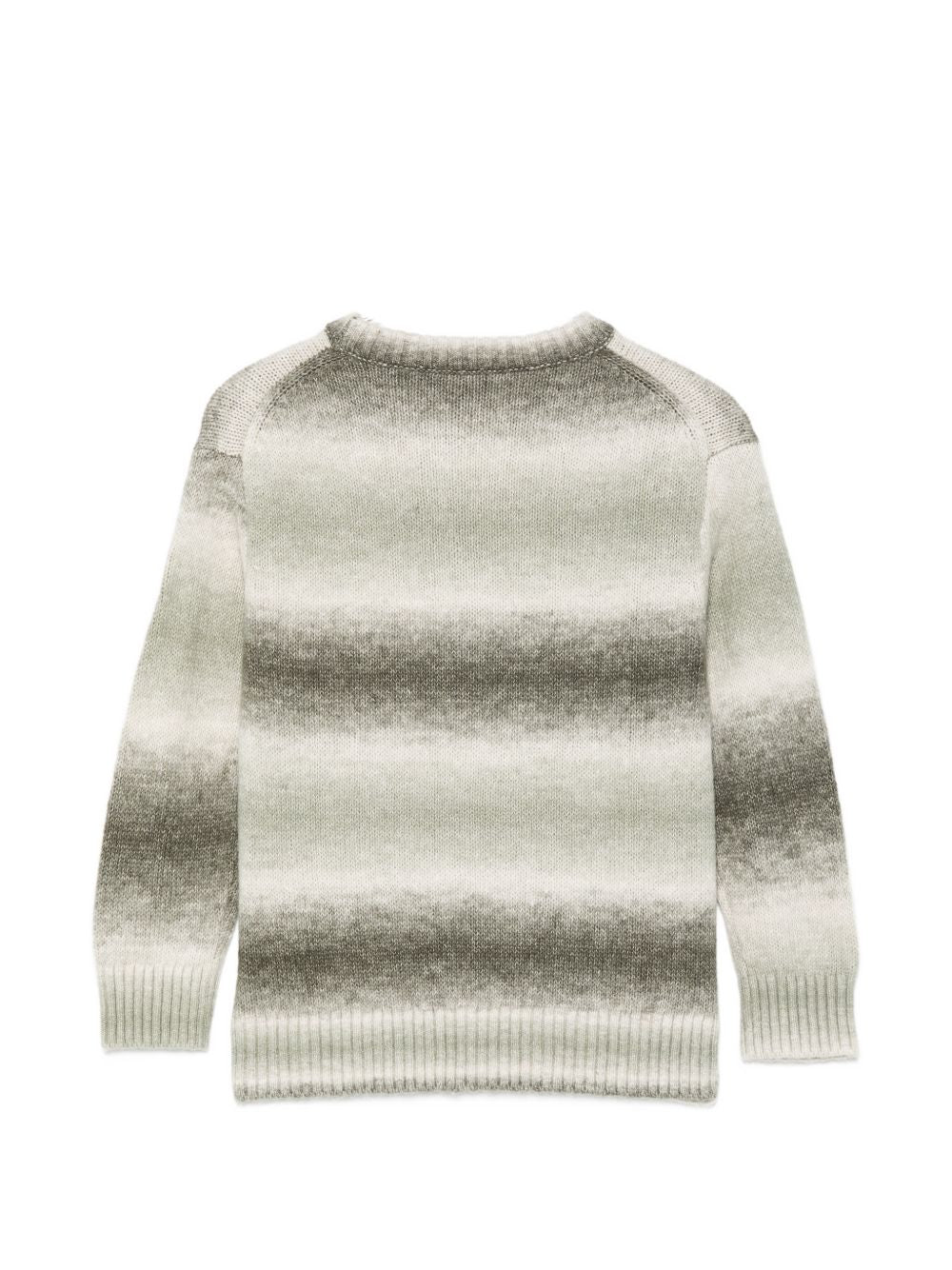 Maglione per bambino Emporio Armani Kids verde con effetto sfumato EB001589 AF27318 F7012 EMPORIO ARMANI KIDS