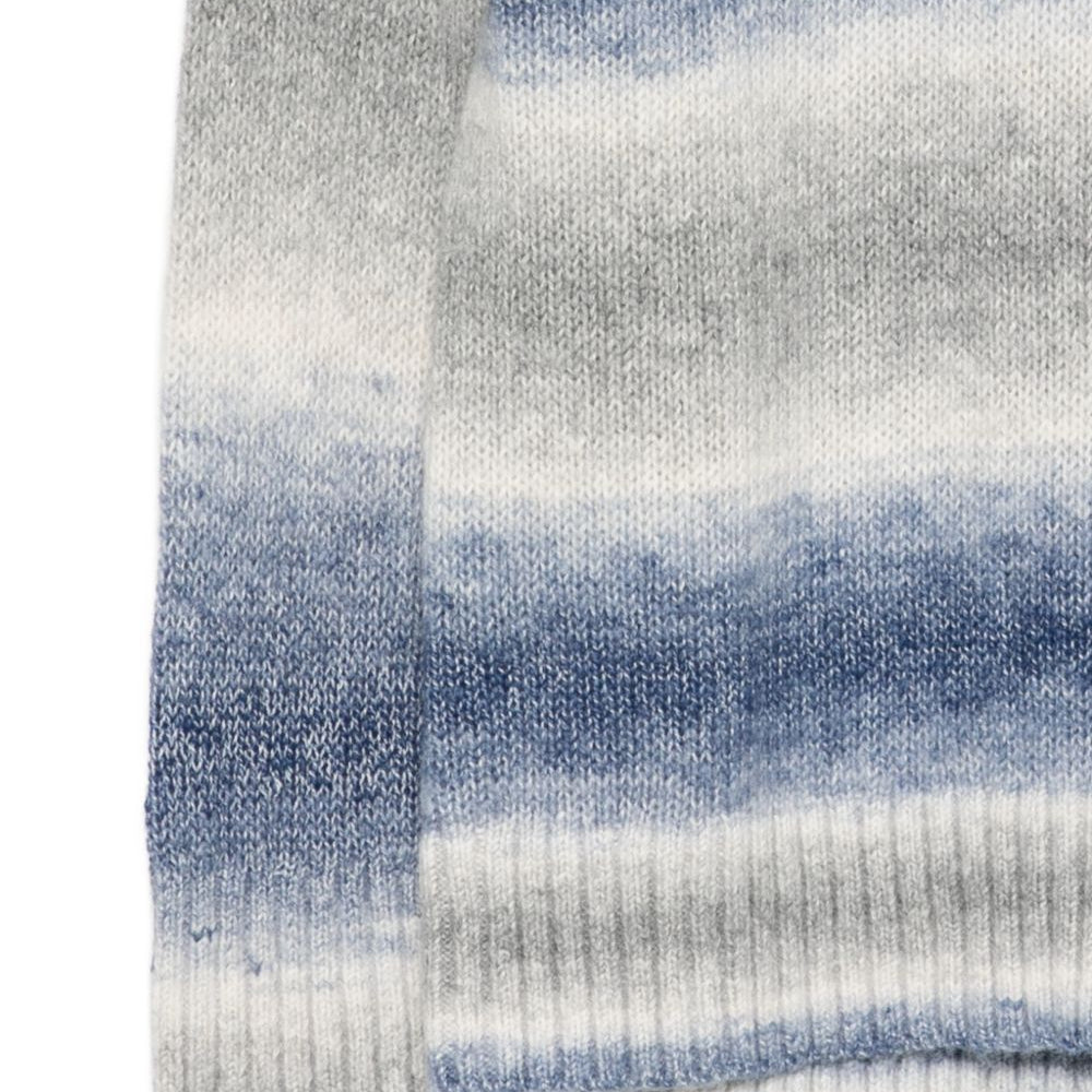 Maglione per bambino Emporio Armani Kids blu con effetto sfumato EB001589 AF27318 FB058 EMPORIO ARMANI KIDS