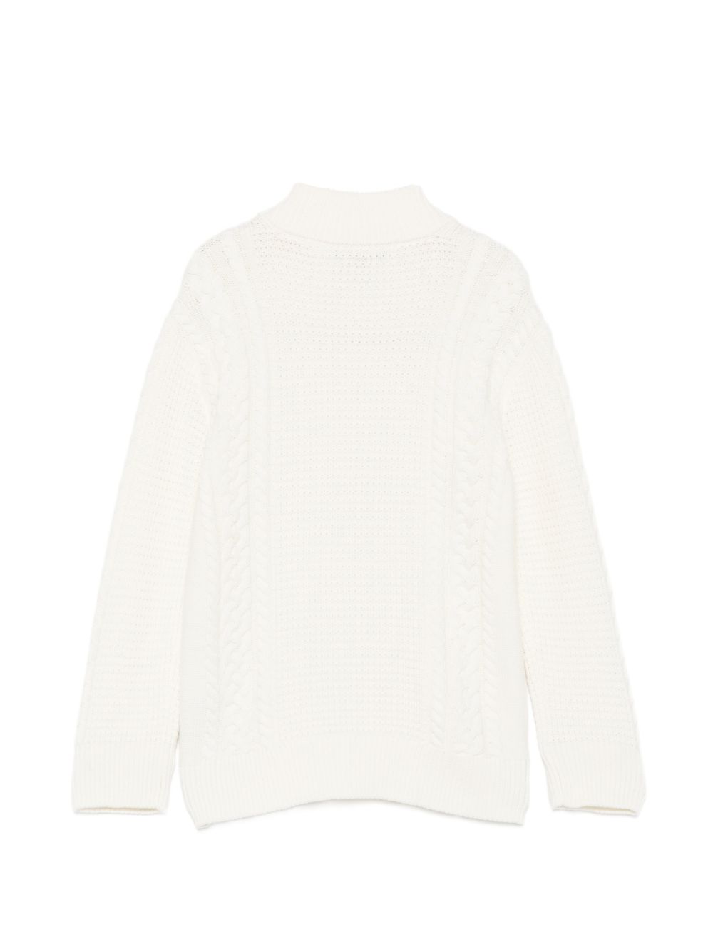 Maglione per bambino Emporio Armani Kids bianco con design intrecciato EB001591 AF27319 U1009 EMPORIO ARMANI KIDS
