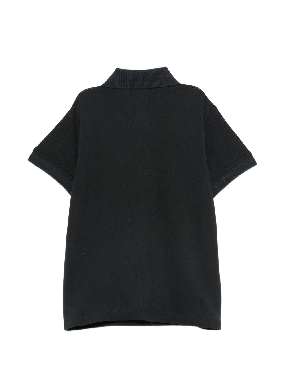 Polo per bambino Emporio Armani Kids nero con abbottonatuira frontale EB001645 AF28486 UB118 EMPORIO ARMANI KIDS
