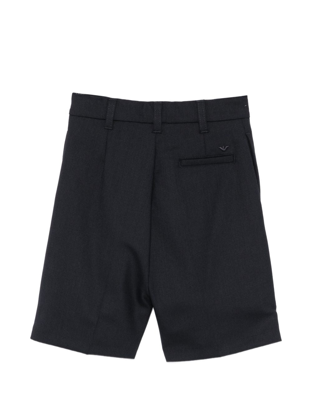 Shorts per bambino Emporio Armani Kids blu navy con pieghe EB001648 AF26957 UB100 EMPORIO ARMANI KIDS