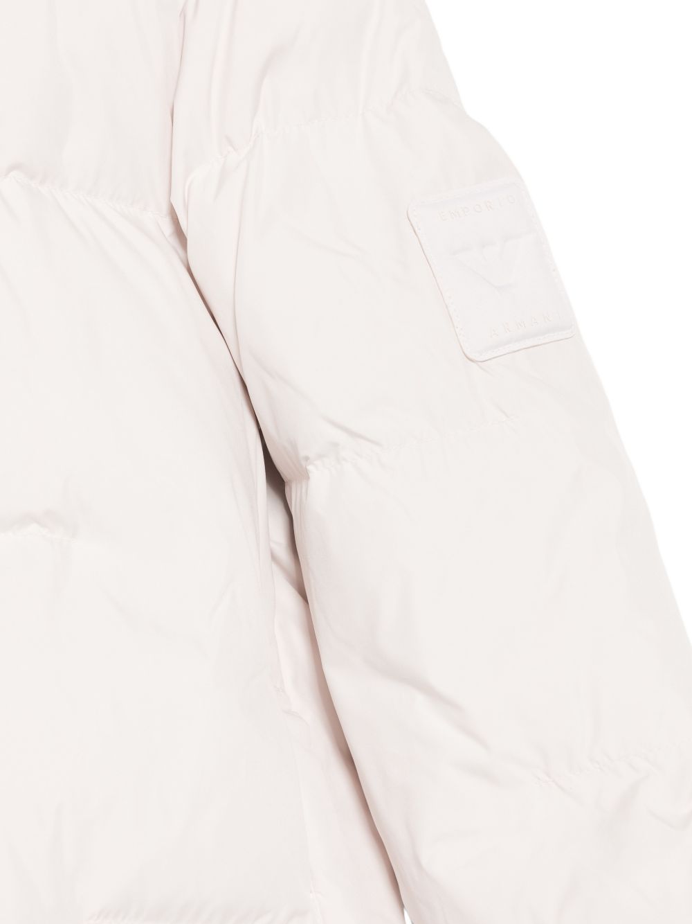 Piumino per bambino Emporio Armani Kids bianco con design imbottito EB001651 AF26005 U1009 EMPORIO ARMANI KIDS