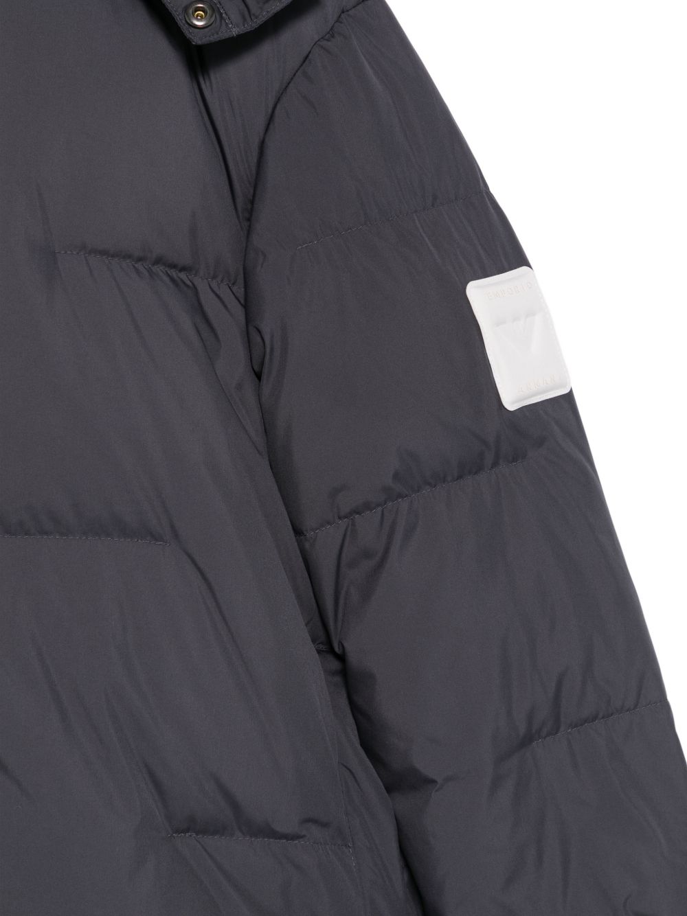 Piumino per bambino Emporio Armani Kids blu con design imbottito EB001651 AF26005 UA030 EMPORIO ARMANI KIDS