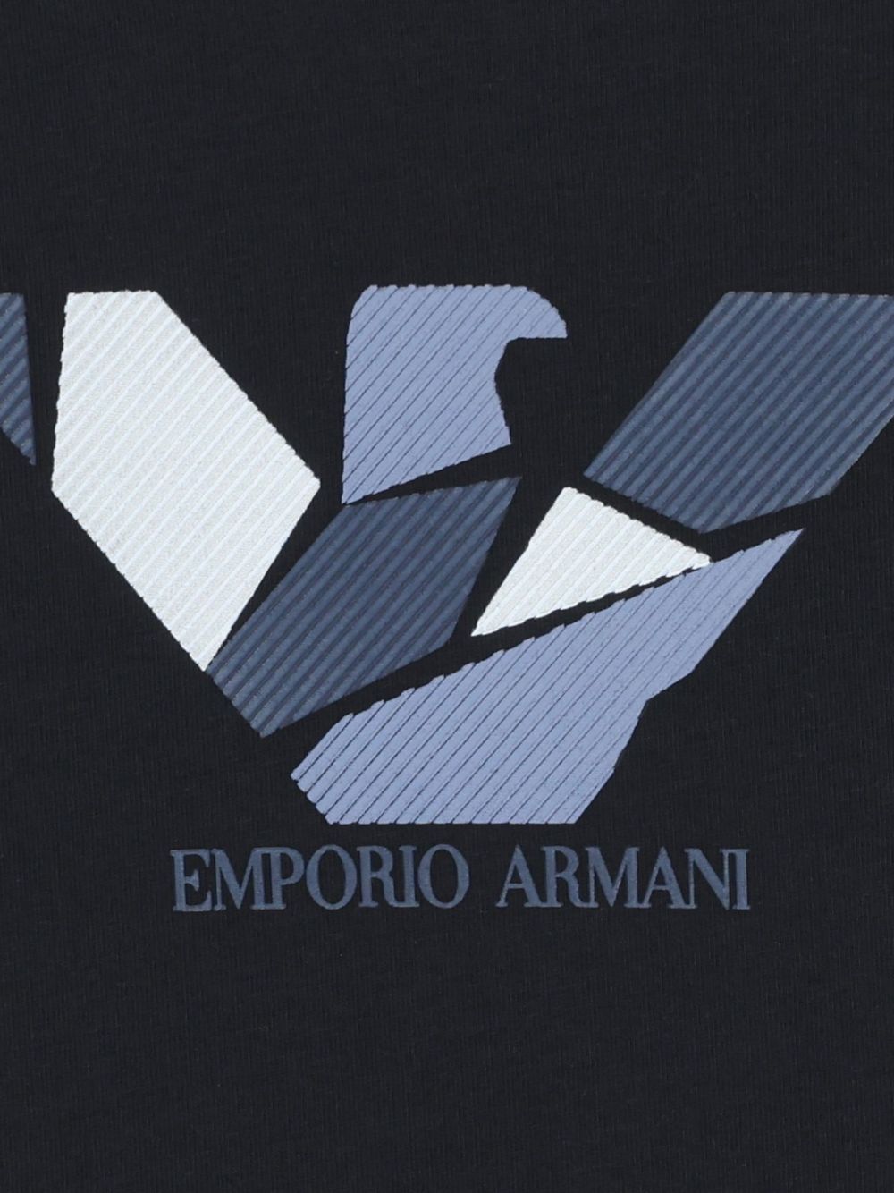 Set di due t-shirt per neonato Emporio Armani Kids multicolore con stampa grafica EB001662 AF16162 MB804 EMPORIO ARMANI KIDS