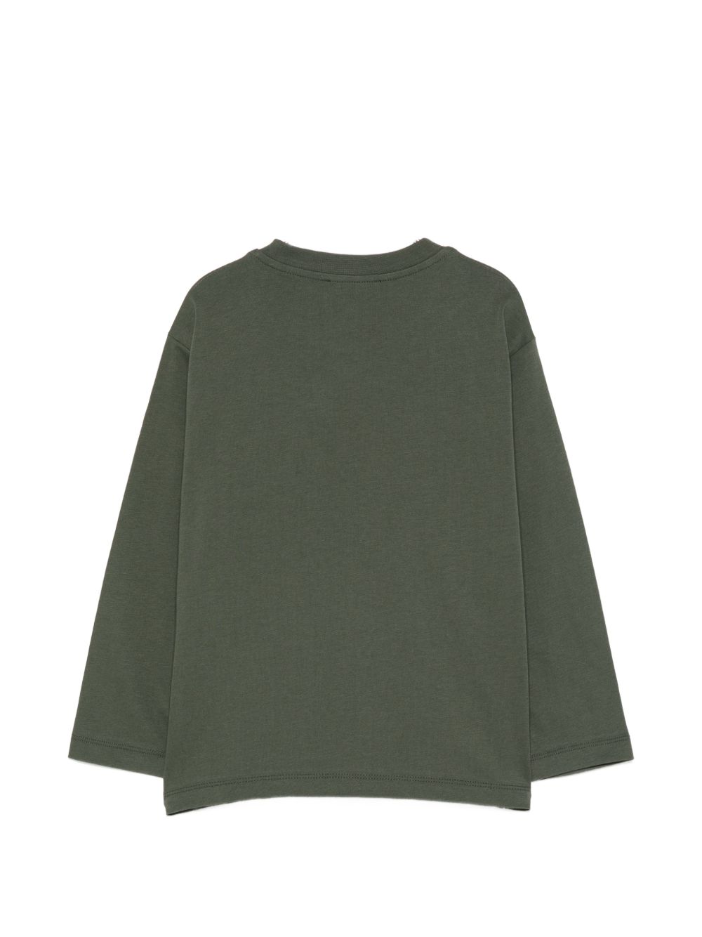 T-shirt per bambino Emporio Armani Kids verde con stampa grafica EB001667 AF26009 U8114 EMPORIO ARMANI KIDS