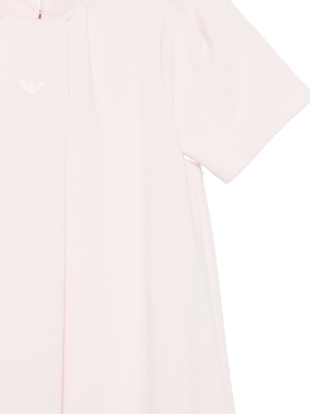 Abito per bambina Emporio Armani Kids rosa con stampa sulla manica EG000844 AF16133 UA205 EMPORIO ARMANI KIDS