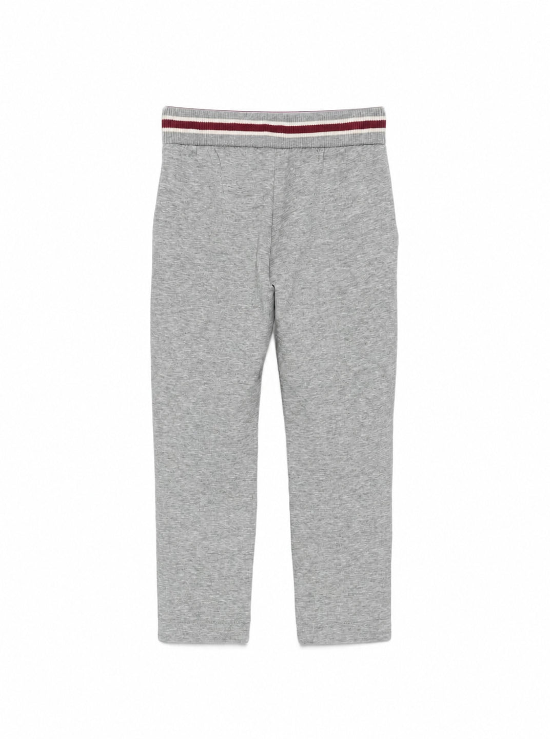 Pantatuta per bambina Emporio Armani Kids grigio con patch logo EG000856 AF10126 O8042 EMPORIO ARMANI KIDS
