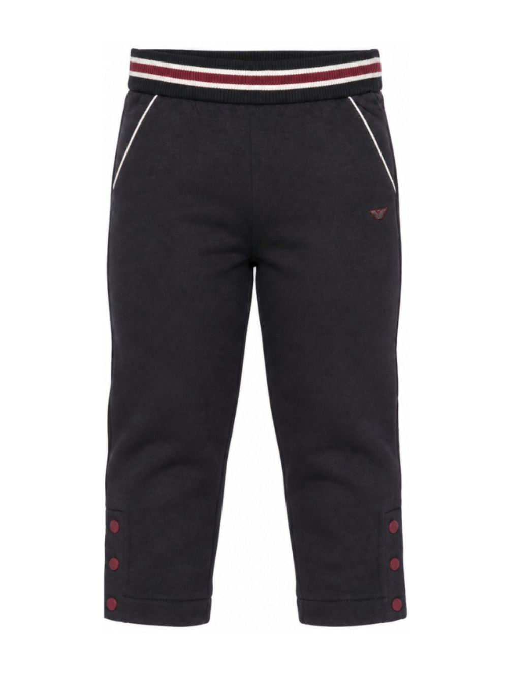 Pantatuta per bambina Emporio Armani kids blu scuro con fascia elastica EG000856 AF10126 UB118 EMPORIO ARMANI KIDS