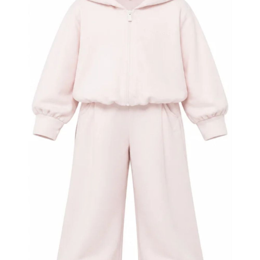 Tuta per bambina Emporio Armani Kids rosa a maniche lunghe EG000867 AF16133 UA205 EMPORIO ARMANI KIDS