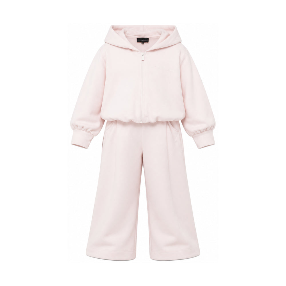 Tuta per bambina Emporio Armani Kids rosa a maniche lunghe EG000867 AF16133 UA205 EMPORIO ARMANI KIDS