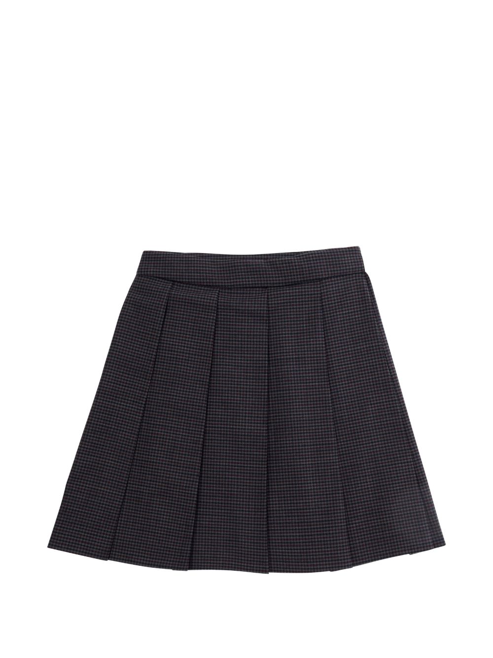 Minigonna per bambina Emporio Armani Kids blu con design con pieghe EG000877 AF26957 F8045 EMPORIO ARMANI KIDS