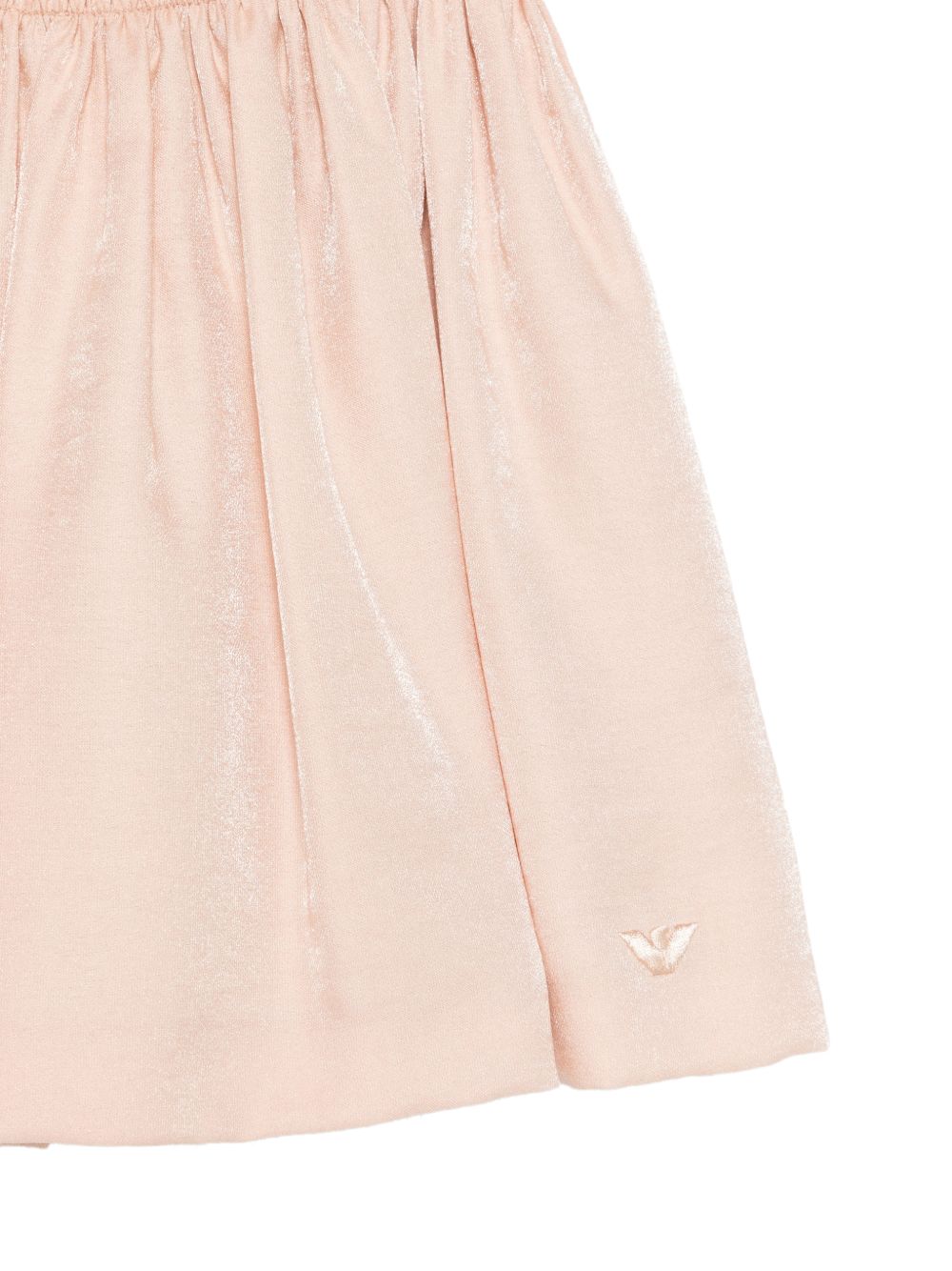 Abito per neonata Emporio Armani Kids rosa aricciata EG000879 AF26324 U4133 EMPORIO ARMANI KIDS