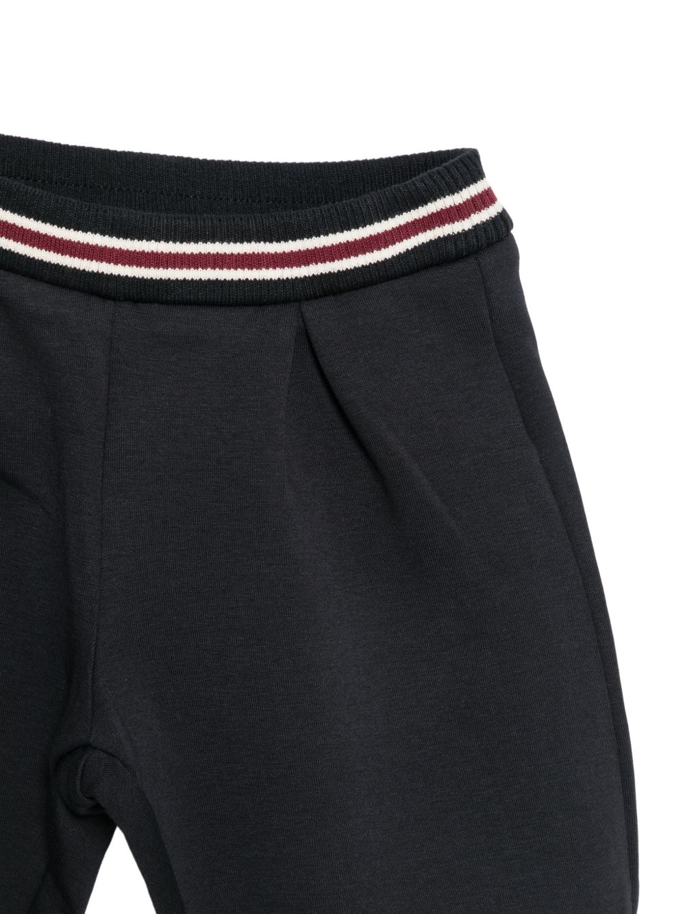 Tuta sportiva per neonato Emporio Armani Kids blu scuro con applicazione con logo sul petto EG000917 AF10126 UB118 EMPORIO ARMANI KIDS