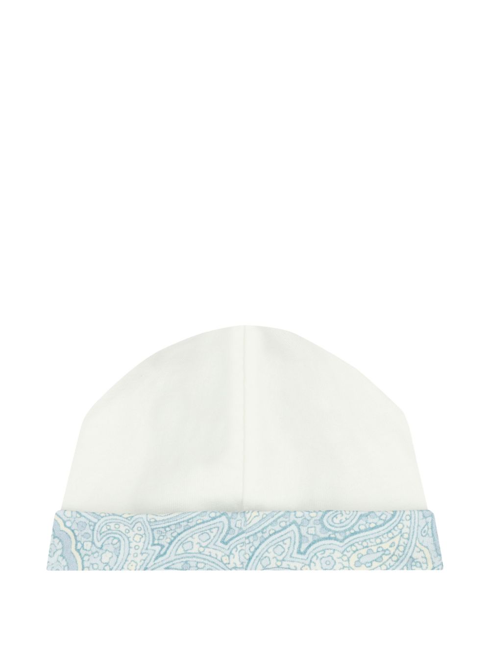 Set tutina cappellino e bavaglino per neonato Etro Kids multicolore con stampa Pegaso sul davanti GYB540 Z3672 102CE ETRO KIDS