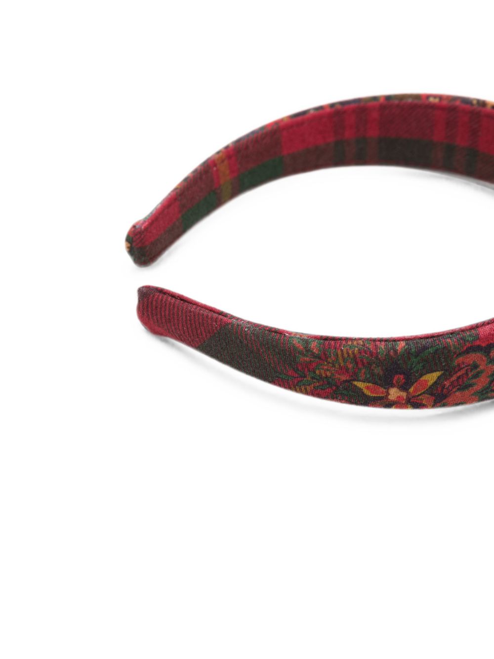 Cerchietto per capelli per bambina Etro Kids rosso con stampa Paisley GZ0A14 P0632 418MC ETRO KIDS
