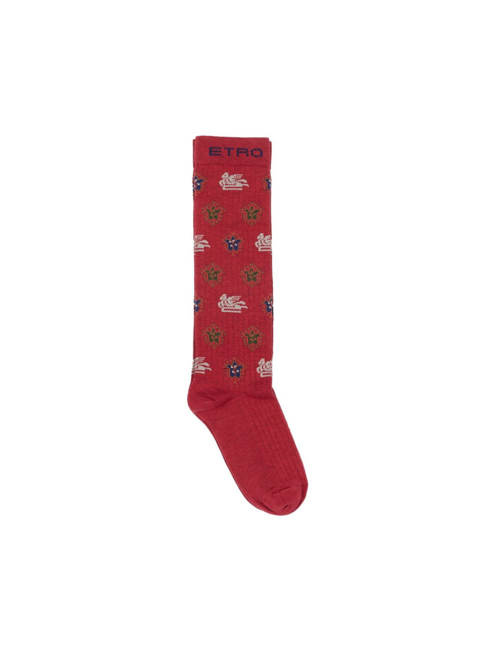 Calzini per bambino Etro Kids rosso con motivo Pegaso GZ0A40 Z0553 303MC ETRO KIDS