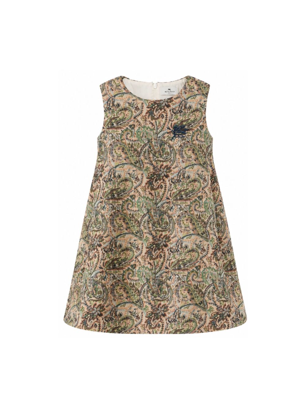 Abito per bambina Etro Kids multicolore con stampa paisley jacquard GZ1A22 U0284 107MC ETRO KIDS