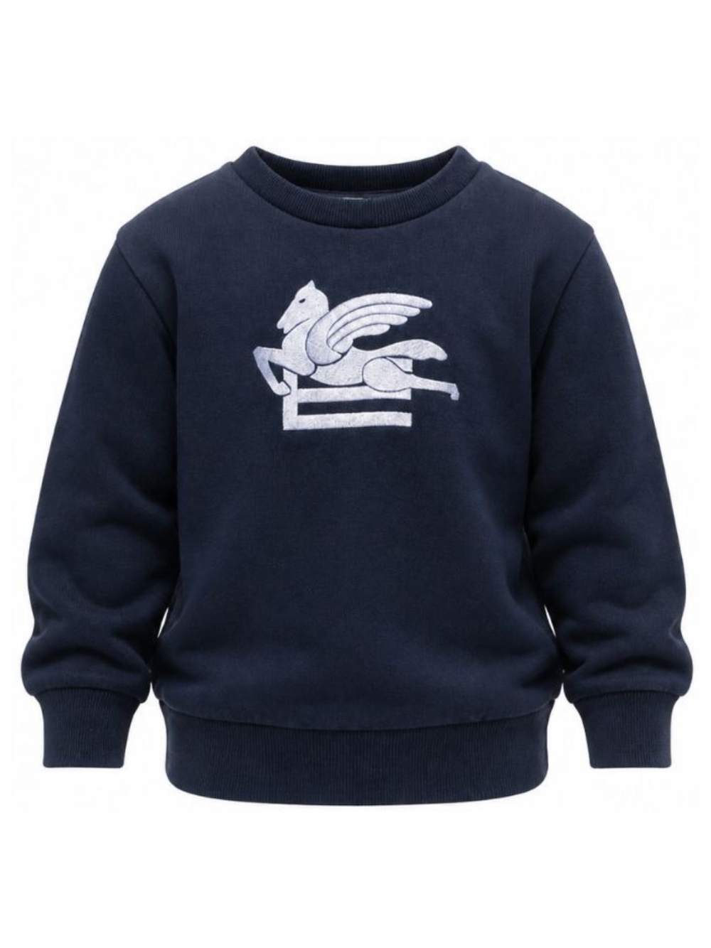 Felpa per bambino Etro Kids blu con motivo Pegaso GZ4H10 Z3183 617 ETRO KIDS