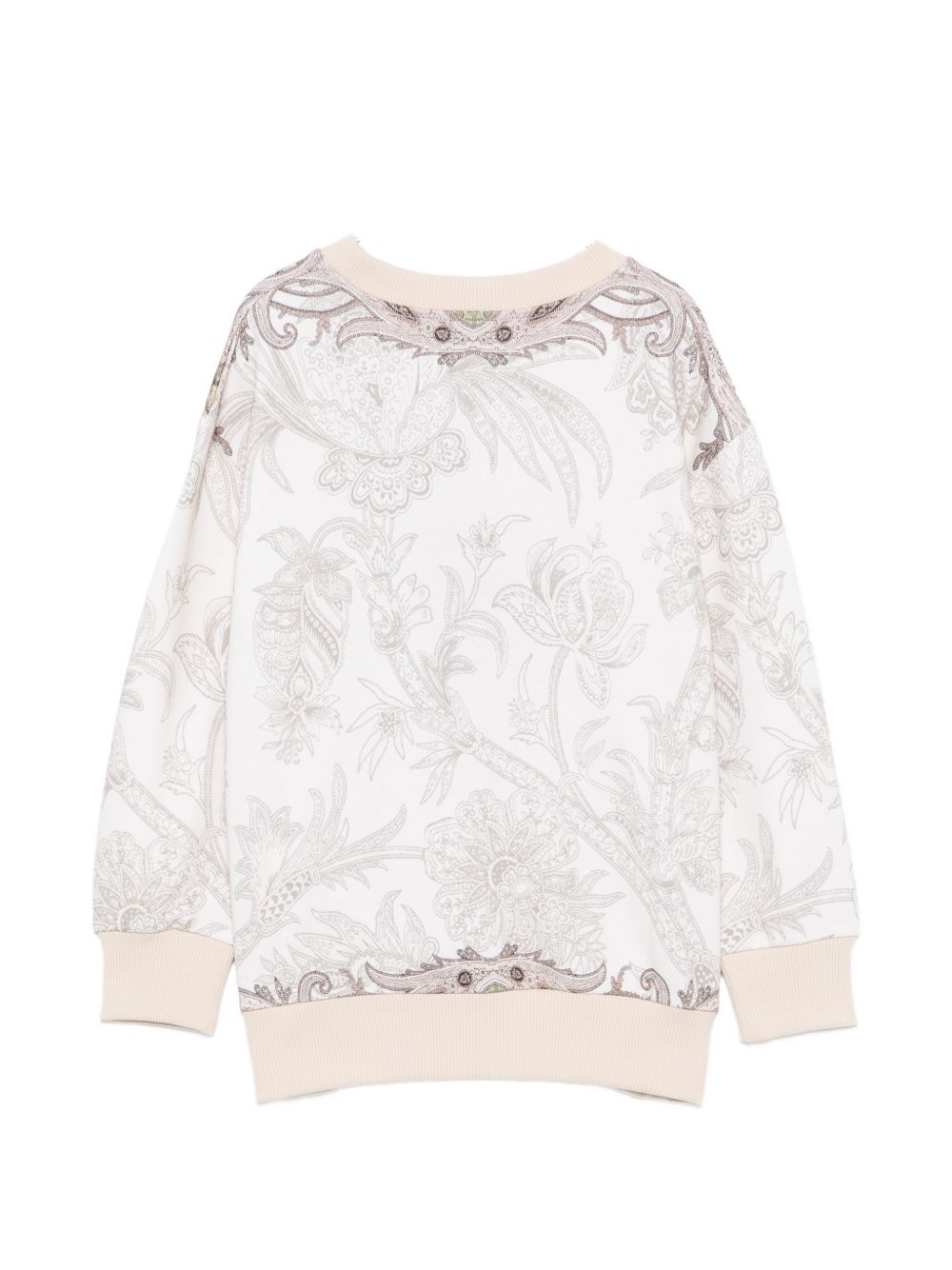 Felpa per bambino Etro Kids bianca con stampa paisley GZ4H40 Z3694 115MC ETRO KIDS