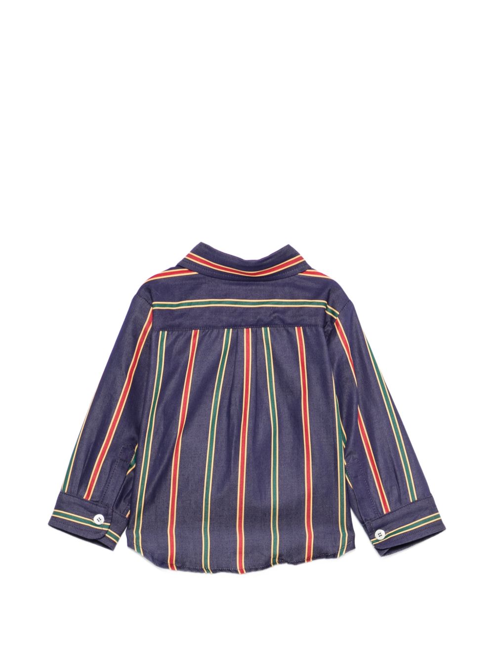 Camicia per neonato Etro Kids blu con motivo a righe GZ5300 P0622 617VE ETRO KIDS