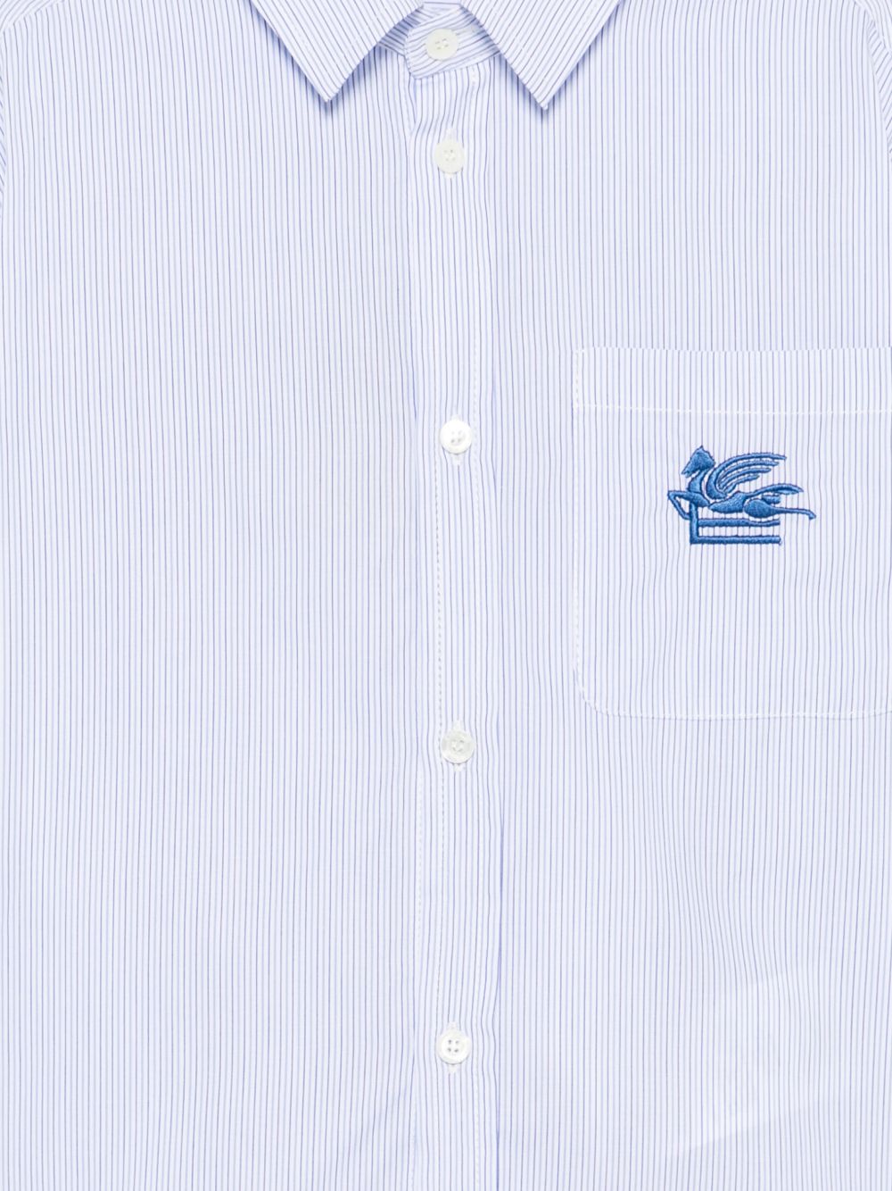 Camicia per bambino Etro Kids azzurra con design a righe GZ5H50 P0639 100BL ETRO KIDS