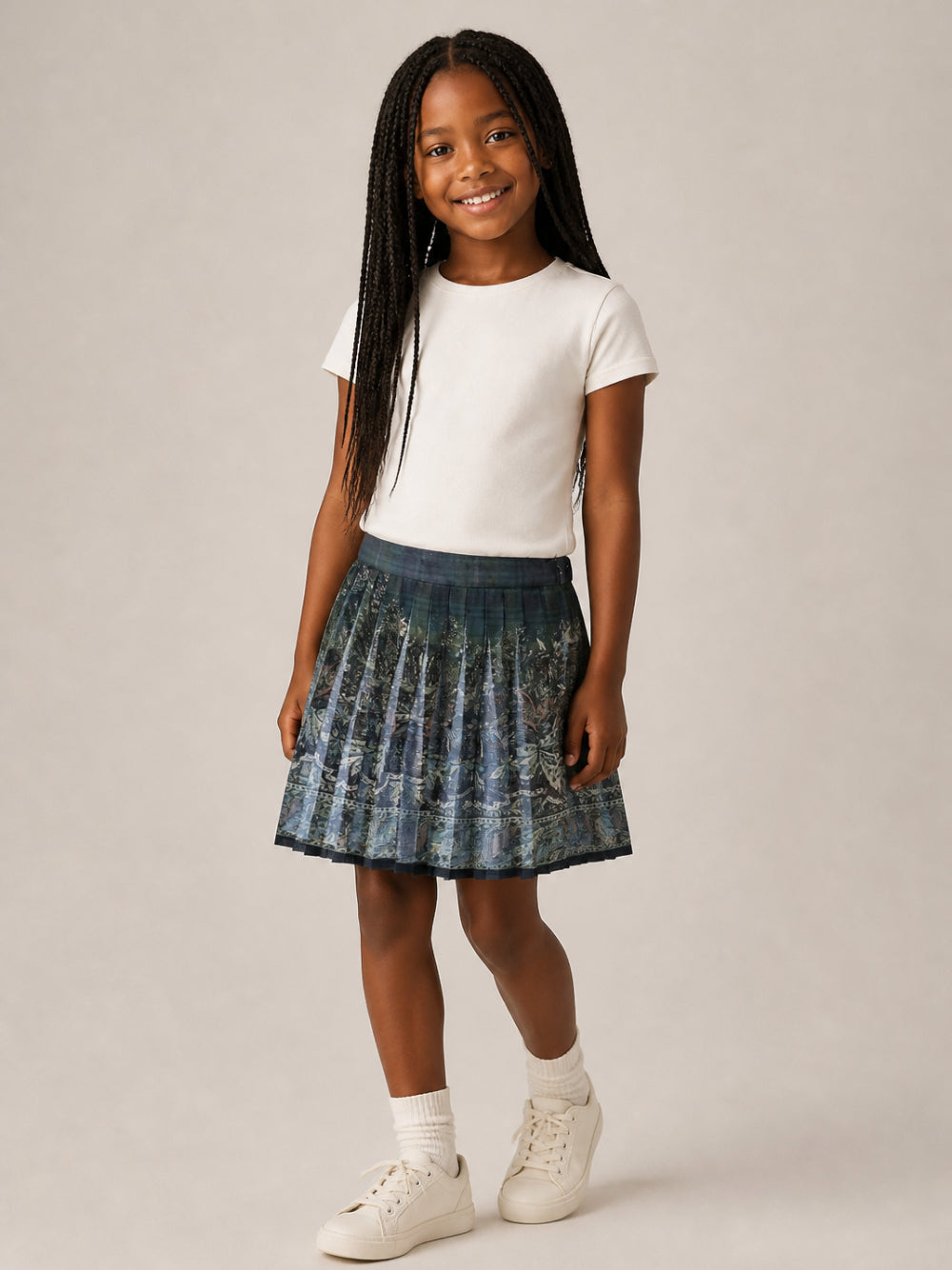 Gonna per bambina Etro Kids multicolor con stampa GZ7A30 K0307 719BL ETRO KIDS