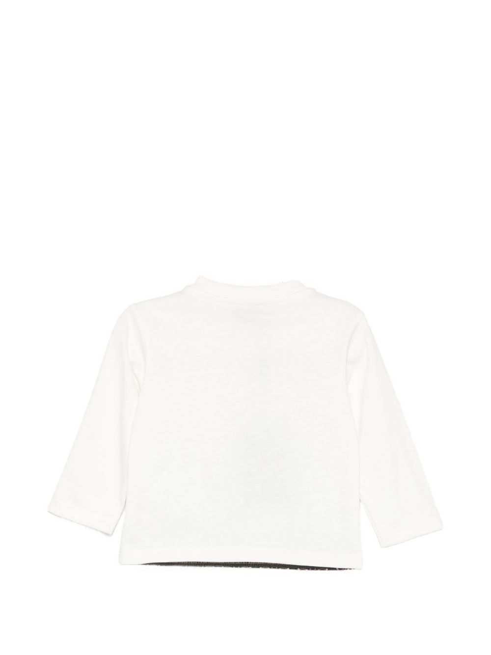 T-shirt per neonato Etro Kids bianco con stampa Paisley sul davanti GZ8320 Z3672 102 ETRO KIDS