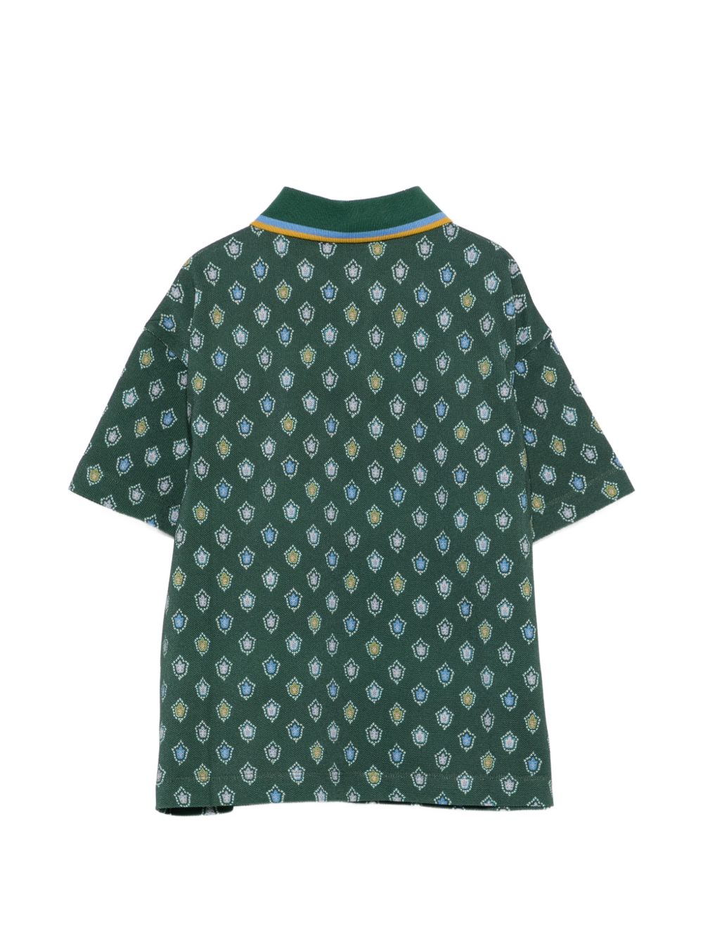 T-shirt per bambino Etro Kids verde con stampa floreale all-over GZ8H31 Z4106 719MC ETRO KIDS