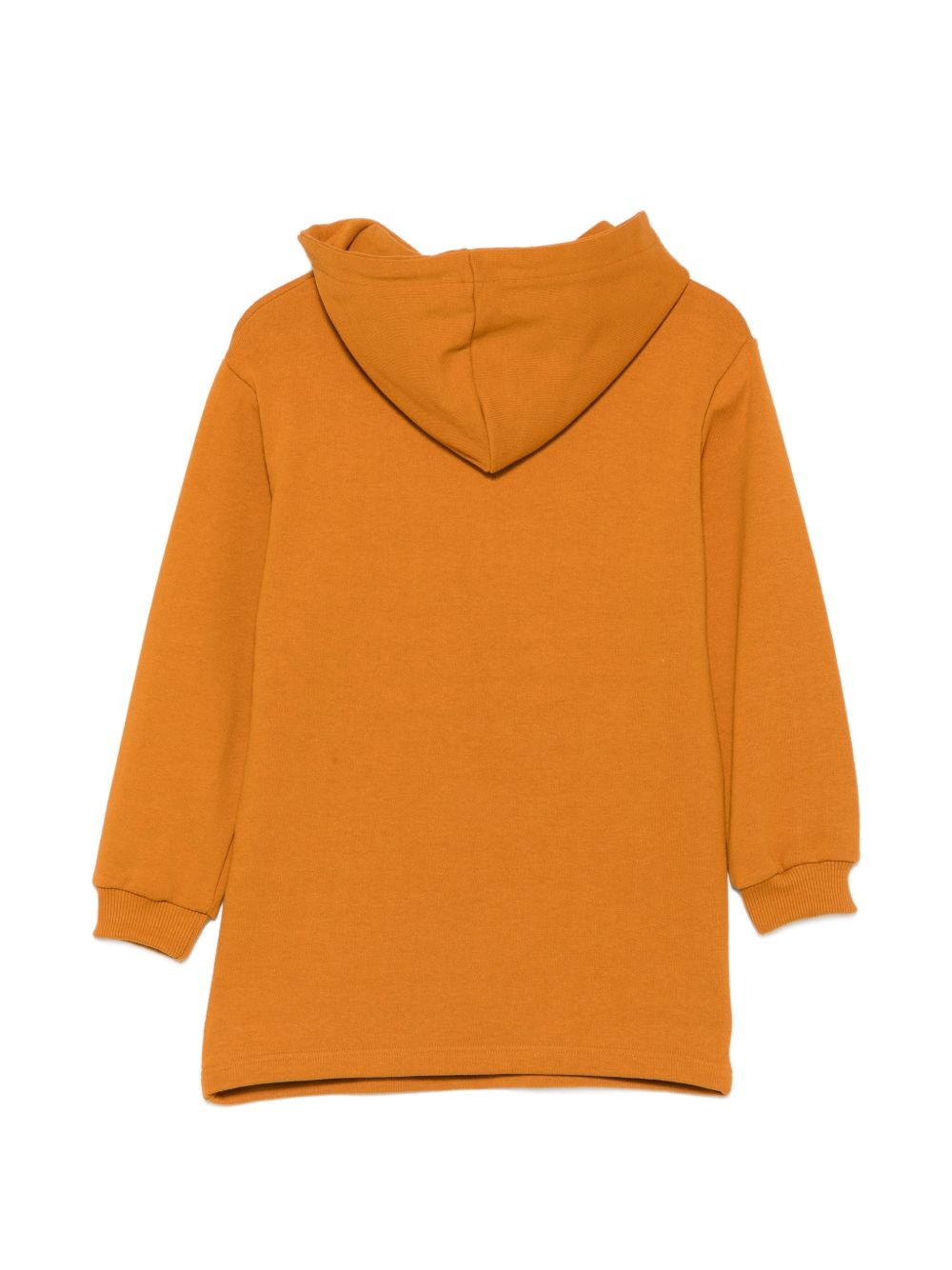 Abito per bambina Elisabetta Franchi La Mia Bambina giallo mostarda con logo EFAB677CFF017 7005 ElISABETTA FRANCHI KIDS