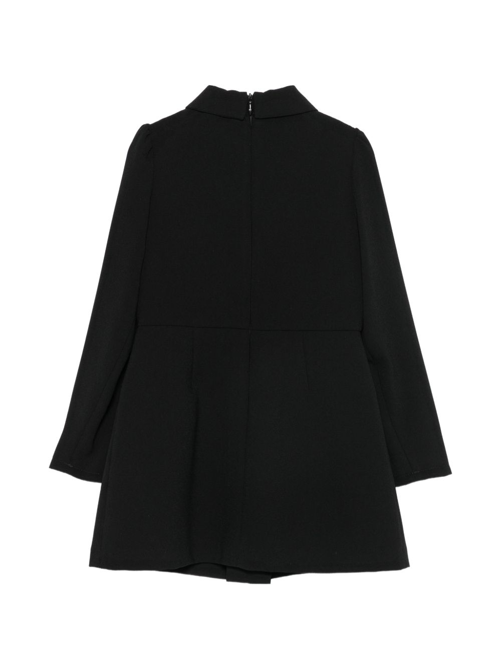 Abito per bambina Elisabetta Franchi La Mia Bambina nero doppiopetto con chiusura a bottoni EFAB6820GA022 N000 ElISABETTA FRANCHI KIDS