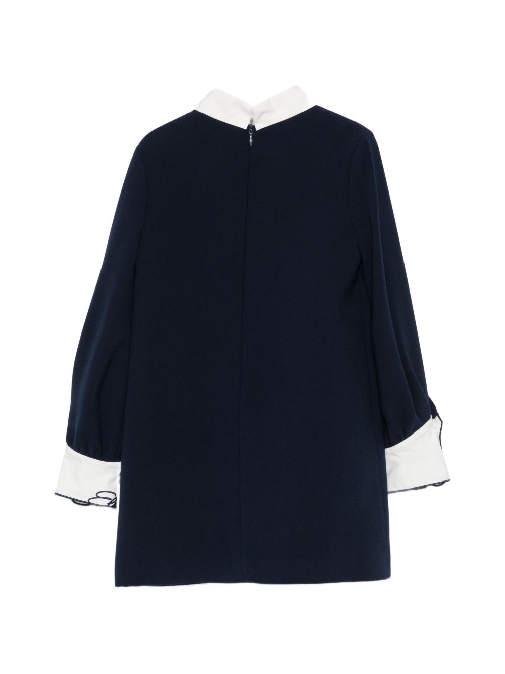 Abito per bambina Elisabetta Franchi La Mia Bambina blu con ricamo EFAB6950GA022 4362 ElISABETTA FRANCHI KIDS