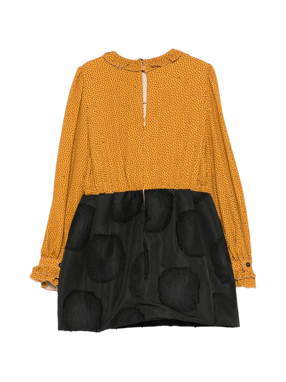 Abito per bambina Elisabetta Franchi La Mia Bambina multicolore con design a pois EFAB6960VI043 D586 ElISABETTA FRANCHI KIDS