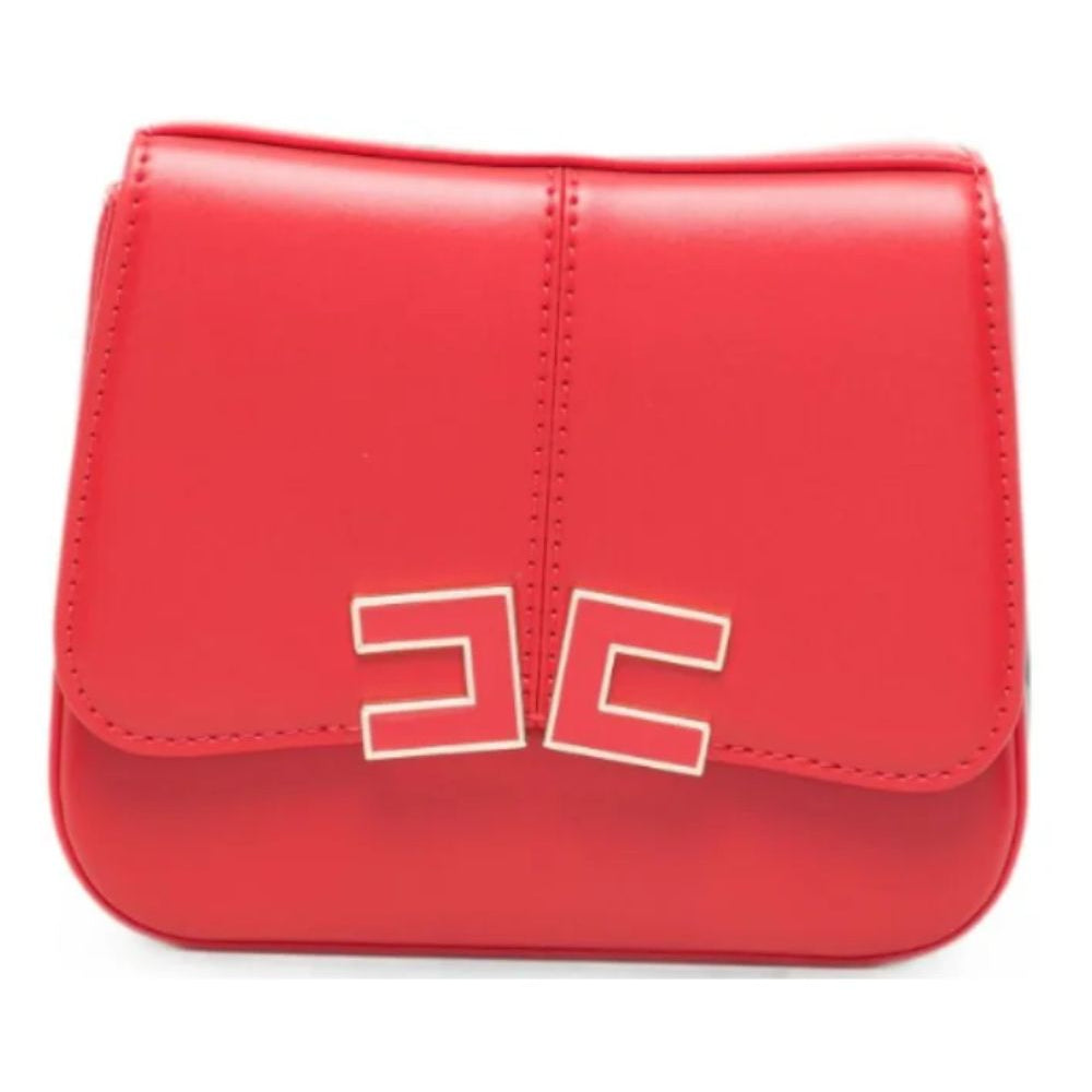 Borsa per bambina Elisabetta Franchi La Mia Bambina rossa con placca logo sul davanti EFBO118CTV025 3028 ElISABETTA FRANCHI KIDS