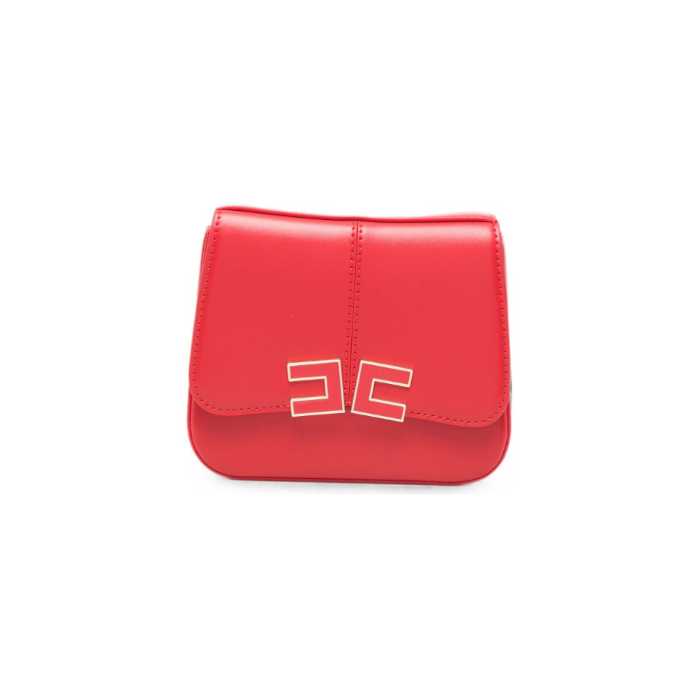 Borsa per bambina Elisabetta Franchi La Mia Bambina rossa con placca logo sul davanti EFBO118CTV025 3028 ElISABETTA FRANCHI KIDS