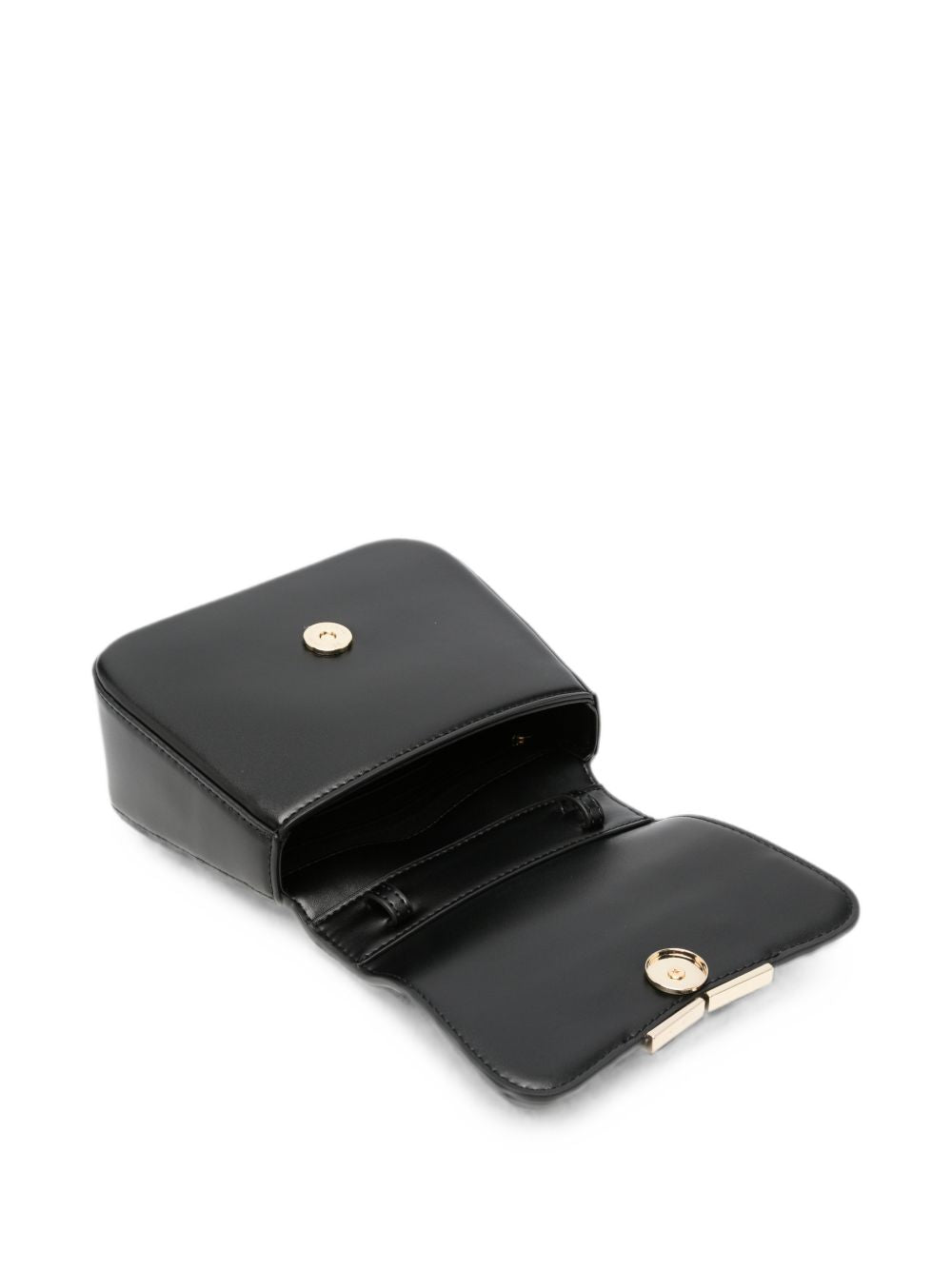 Borsa per bambina Elisabetta Franchi La Mia Bambina nera con placca logo sul davanti EFBO118CTV025 N000 ElISABETTA FRANCHI KIDS