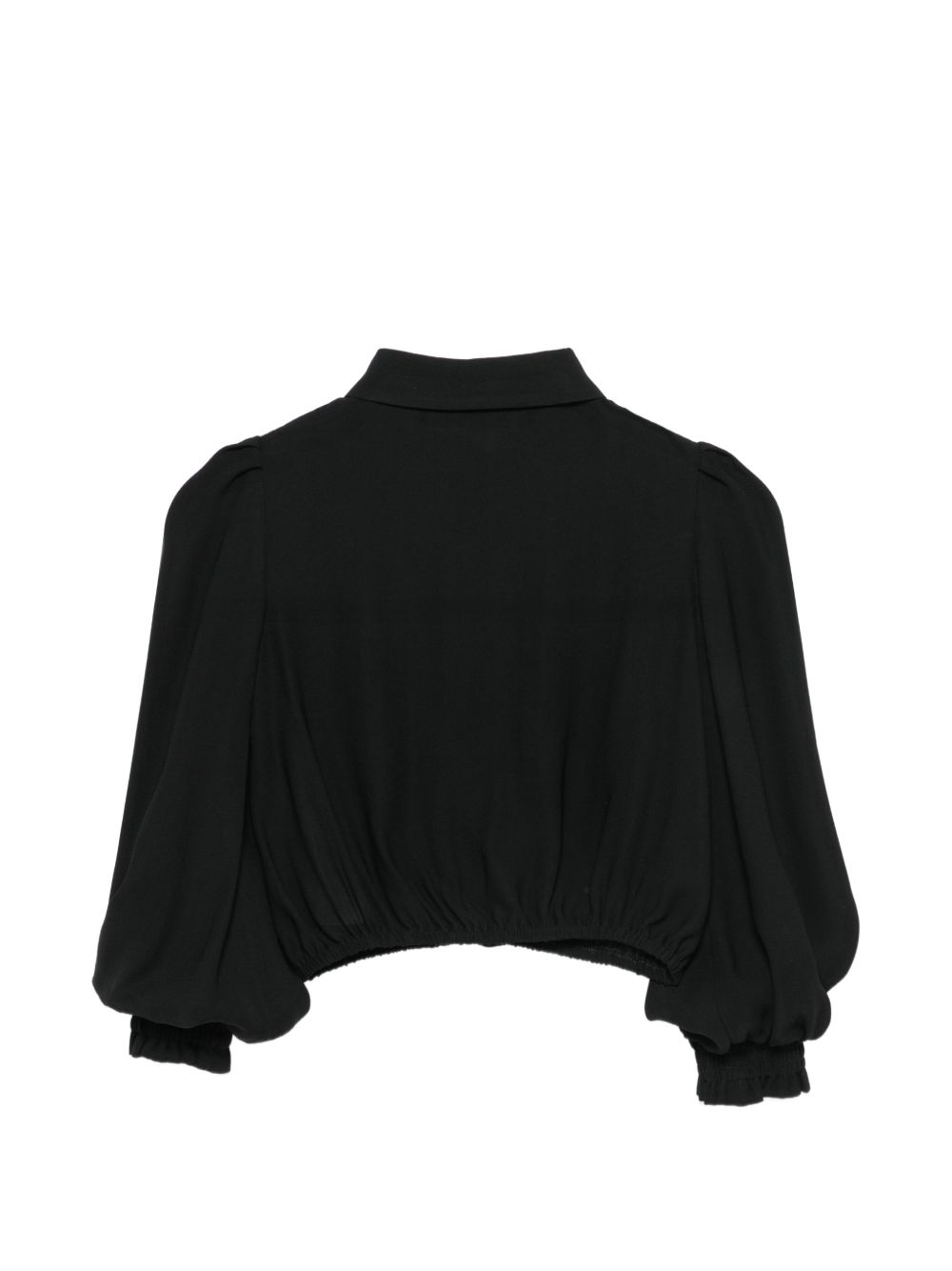 Camicia per bambina Elisabetta Franchi La Mia Bambina nero con logo EFCA2940VI011 N105 ElISABETTA FRANCHI KIDS