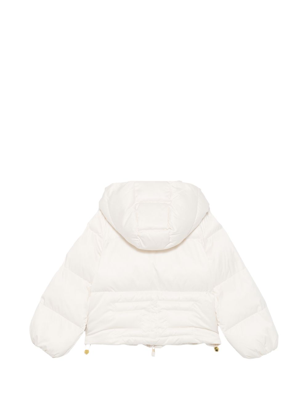 Giubbino per bambina Elisabetta Franchi La Mia Bambina bianco con design imbottito EFGB139CNY042 0067 ElISABETTA FRANCHI KIDS