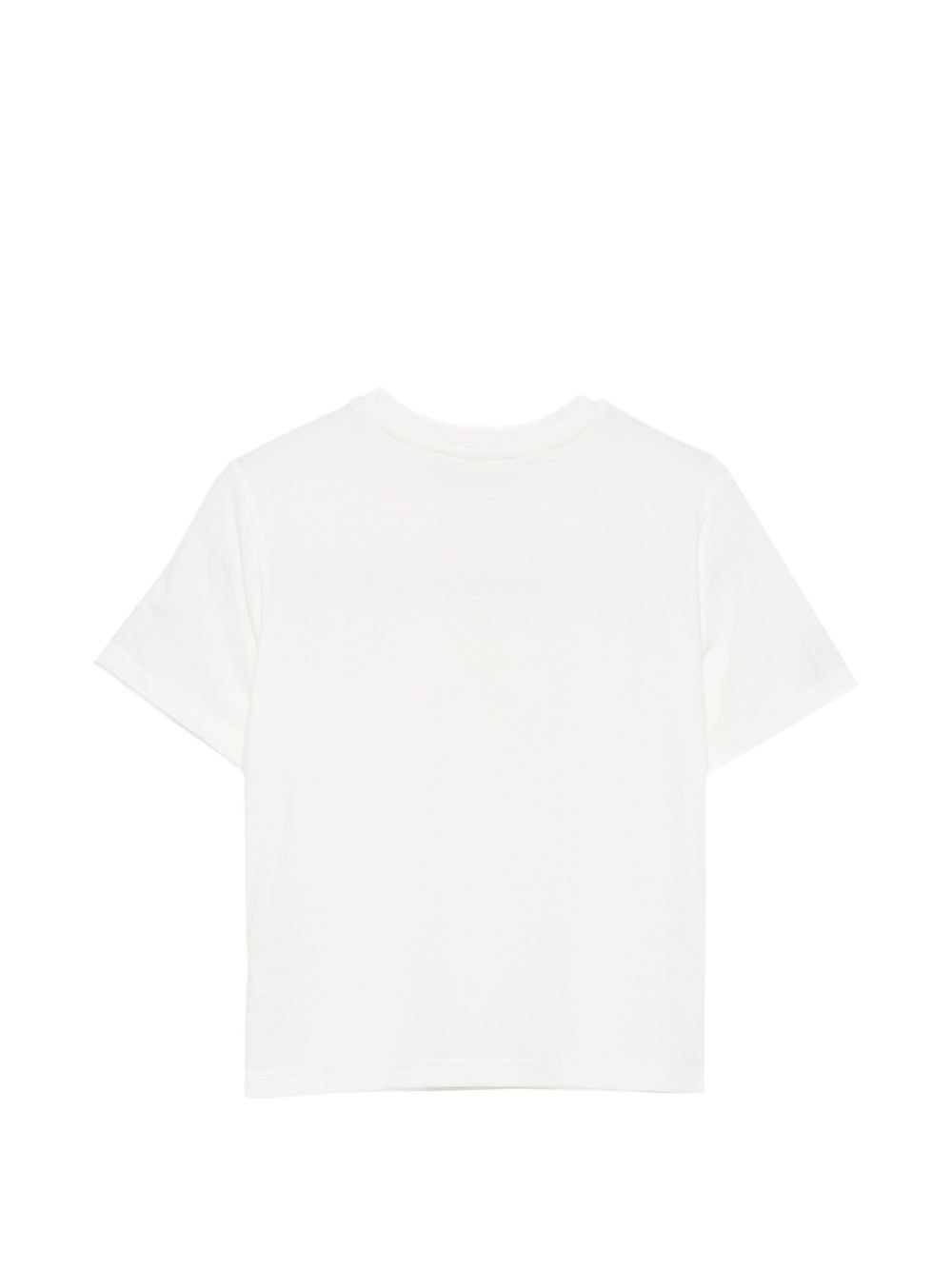 T-shirt per bambina Elisabetta Franchi La Mia Bambina bianca con logo sul davanti EFTS266CJE018 0004 ElISABETTA FRANCHI KIDS