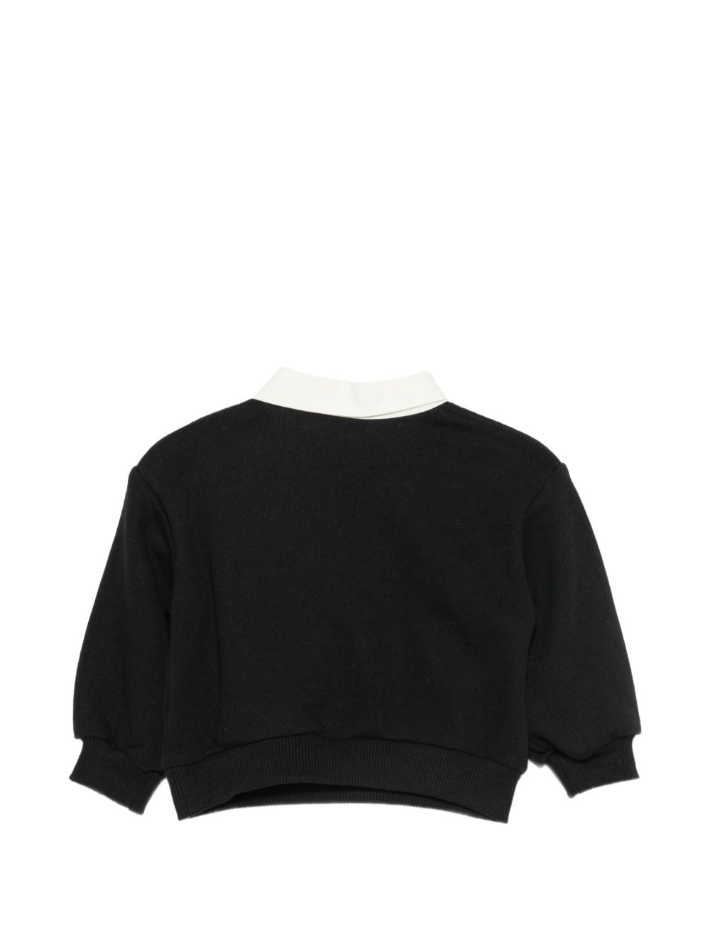 Felpa per neonata Elisabetta Franchi La Mia Bambina nera con strass EGFE0680FF002 DN00 ElISABETTA FRANCHI KIDS