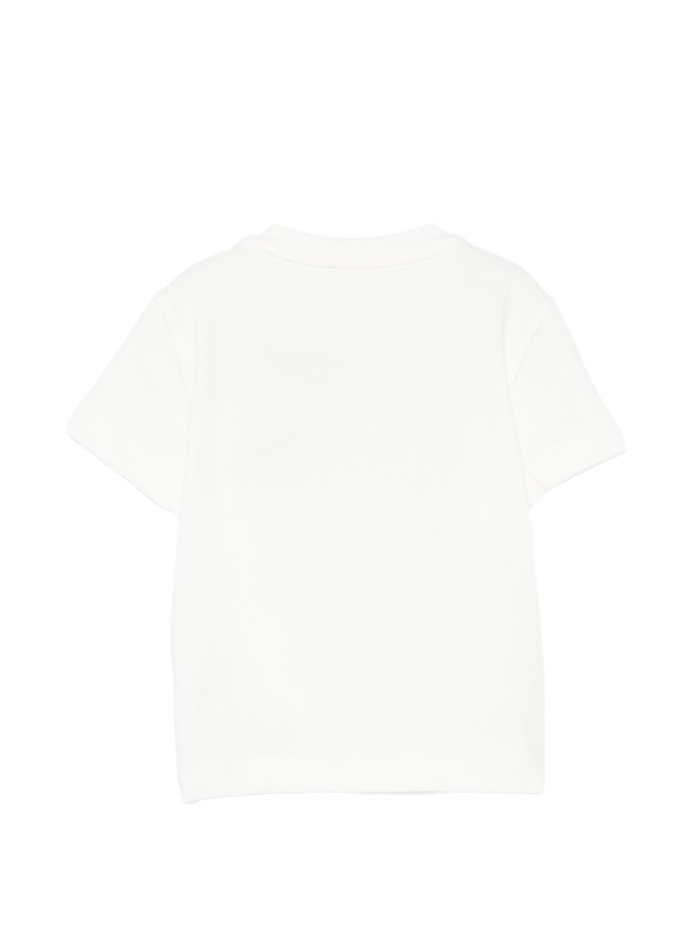 T-shirt per bambina Elisabetta Franchi La Mia Bambina bianca con dettaglio sul collo EGTS119CJE018 0178 ElISABETTA FRANCHI KIDS