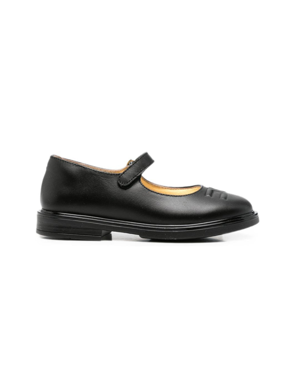 Ballerine per bambina Elisabetta Franchi La Mia Bambina nere con chiusura con cinturino F1A3E06211201 999 ElISABETTA FRANCHI KIDS